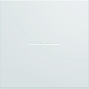 Enjoliveur Gallery interrupteur à voyant 2 modules , finition Pure WXD001B