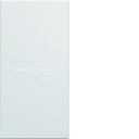 Enjoliveur Gallery interrupteur à voyant 1 module , finition Pure WXD011B