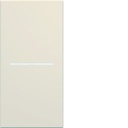 Enjoliveur Gallery interrupteur à voyant 1 module , finition Dune WXD011D