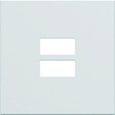 Enjoliveur Gallery prise double USB, finition Pure WXD112B