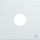 Enjoliveur Gallery prise TV 2 modules, finition Antibactérien WXD251H