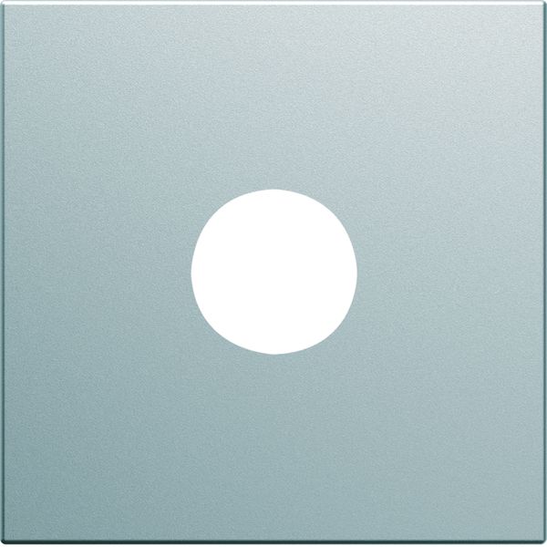 Enjoliveur Gallery prise TV 2 modules, finition Titane WXD251T