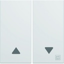 Enjoliveur Gallery volet roulant 2 modules , finition Antibactérien WXD300H