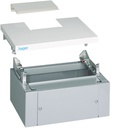 Kit tête et socle IP40 IK08 pour armoire quadro4 260x370mm RAL9010 Blanc pur FC445