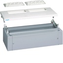 Kit tête et socle IP43 IK08 pour armoire quadro4 260x620mm RAL9010 Blanc pur FC456