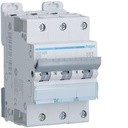 Disjoncteur 25A 3P 6-10kA Courbe D 3module NGT325