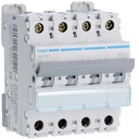 Disjoncteur 1A 4P 6-10kA Courbe D 4modules NGN401