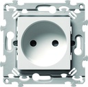Prise de courant Essensya 2P à griffes Pure WE102G