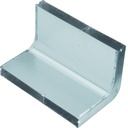 Angle vertical 2 compartiments 38mm x 340mm pour sol béton UKK340382