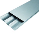 Goulotte acier 3 compartiments 38x340mm pour sol béton UK340383