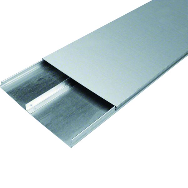Goulotte acier 2 compartiments 28mm x 340mm pour sol béton UK340282