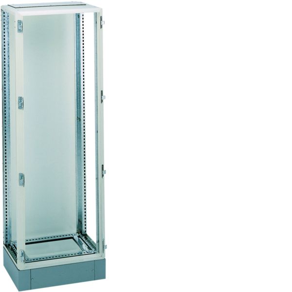 Armoire cotés et socle 2 pattes de fixation quadro5 1860x450x260mm Blanc pur FM108