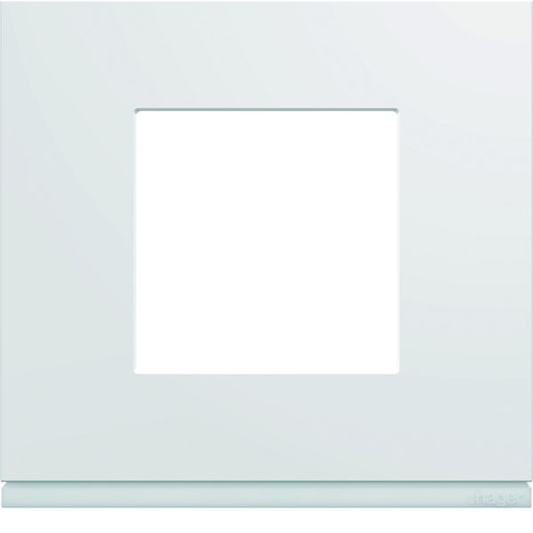 Plaque de finition Gallery 1 poste Pure WXP0002