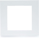 Plaque gallery plastique pour thermostat KNX WKT510 et WKT511 gallery pure WXP0009