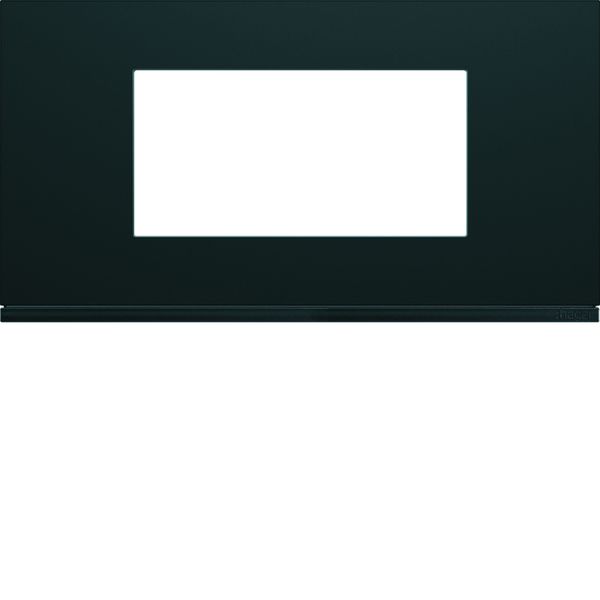 Plaque de finition Gallery 4 modules Nuit entraxe 71 mm WXP0204