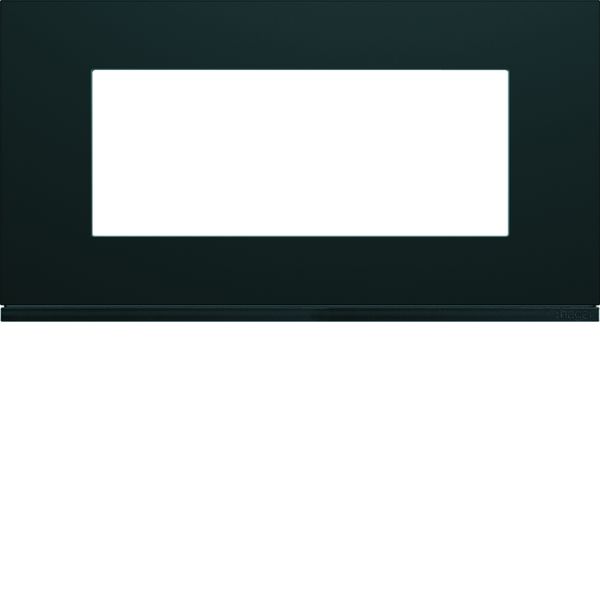 Plaque de finition Gallery 5 modules Nuit entraxe 71 mm WXP0205