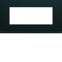 Plaque de finition Gallery 5 modules Nuit entraxe 71 mm WXP0205