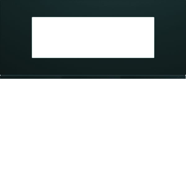 Plaque de finition Gallery 6 modules Nuit entraxe 57 mm WXP0206
