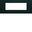 Plaque de finition Gallery 6 modules Nuit entraxe 57 mm WXP0206