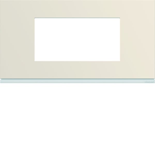 Plaque de finition Gallery 4 modules Dune entraxe 71 mm WXP0304