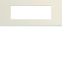 Plaque de finition Gallery 6 modules Dune entraxe 57 mm WXP0306