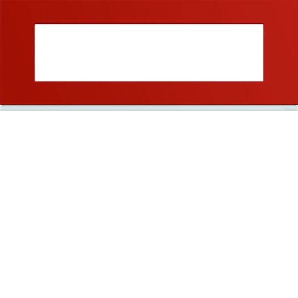 Plaque de finition Gallery 8 modules Eglantine entraxe 71 mm WXP0608