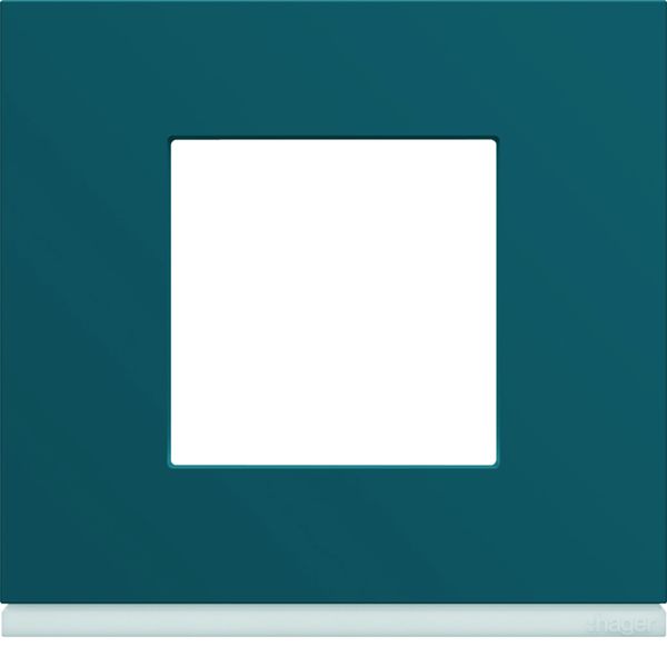 Plaque de finition Gallery 1 poste Peacock WXP0802