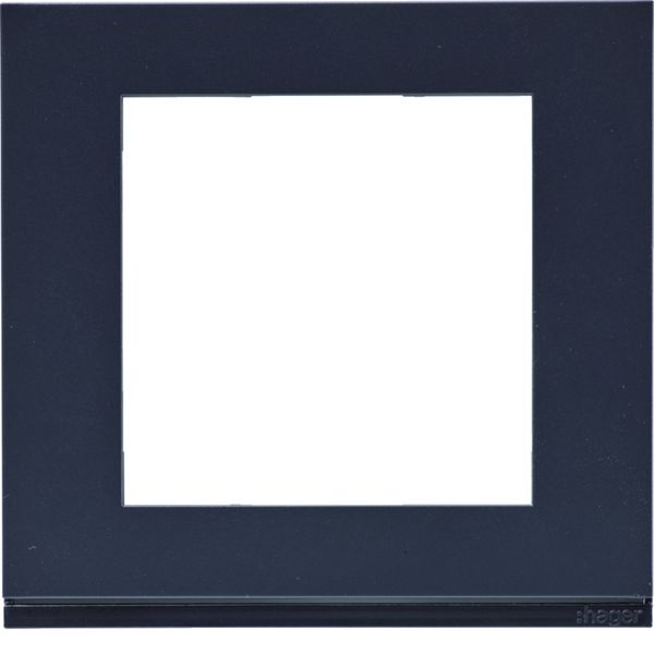 Plaque gallery plastique pour thermostat KNX WKT510 et WKT511 gallery anthracite WXP1009