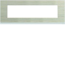 Plaque de finition Gallery 8 modules Latté entraxe 71 mm WXP2508