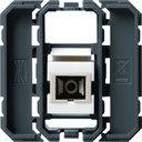 Prise Gallery optique traversante SC 2 modules WXF645