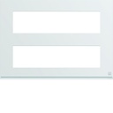 Plaque de finition Gallery 16 modules Antibactérien entraxe 71 mm WXP9996