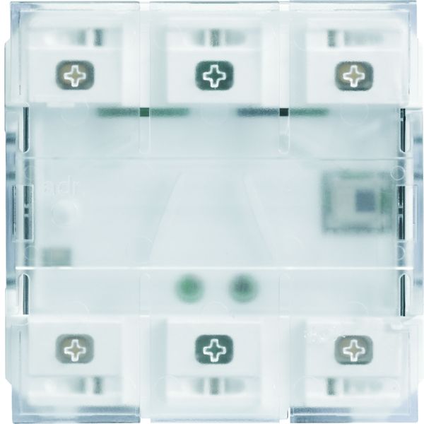 2 boutons poussoirs KNX LED+IR gallery WXT322