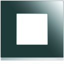 Plaque de finition Gallery 1 poste Mirror glass WXP5002