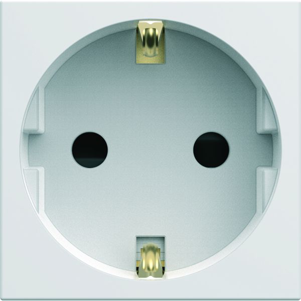 Prise de courant Gallery 2P+T Schuko Pure WXF160B