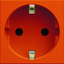 Prise de courant Gallery 2P+T Schuko Orange WXF160E