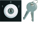 Interrupteur Gallery à clefs 3 positions 2 modules Night WXF616N