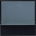 Enjoliveur pour thermostat KNX WKT510 et WKT511 gallery couleur noir WXD510N