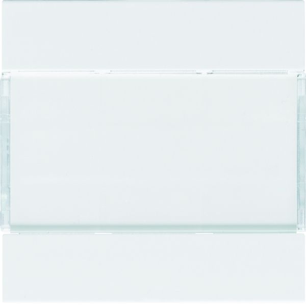 Enjoliveur 2 boutons poussoirs KNX gallery pure WXE302B