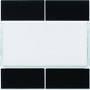 Enjoliveur 4 boutons poussoirs KNX gallery night WXE304N