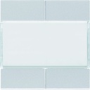 Enjoliveur 4 boutons poussoirs KNX gallery titane WXE304T