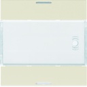 Enjoliveur 2 boutons poussoirs KNX gallery LED dune WXE312D