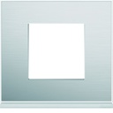 Plaque de finition Gallery 1 poste Aluminium WXP2002