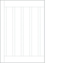 Jeu de 10 feuilles de repérage A4 pré-découpées pour Gamma 13 et 18 GZ31A