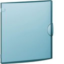 Porte transparente pour coffret Gamma 18, 2 rangées 36 M GP218T