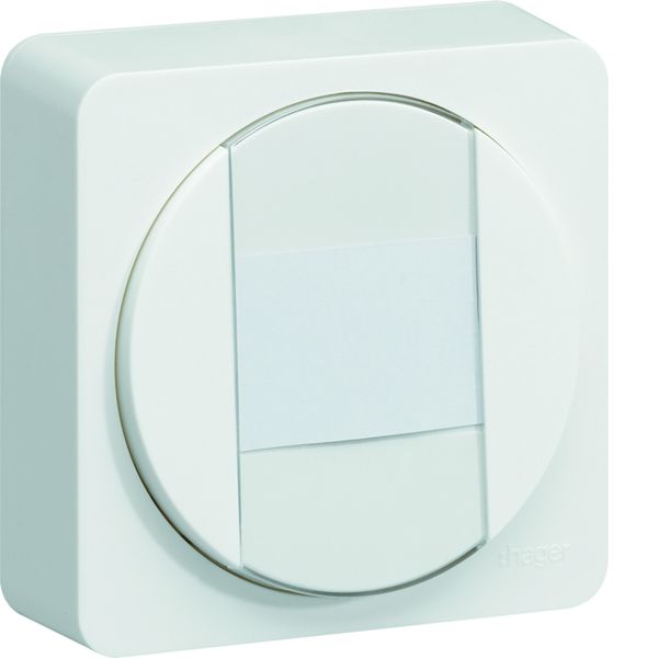 ateha Interrupteur ou poussoir à fermeture porte-étiquette complet WJC025B