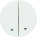 Interrupteur pour volet roulant Ateha Associable Blanc WJA300B