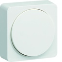 Interrupteur va et vient ou bouton poussoir InterBP duo Ateha Blanc WJC001B