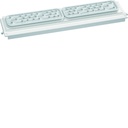 Plaque passe câbles, NewVegaD, avec prédécoupes avec 2 brides, IP41 FD00P2