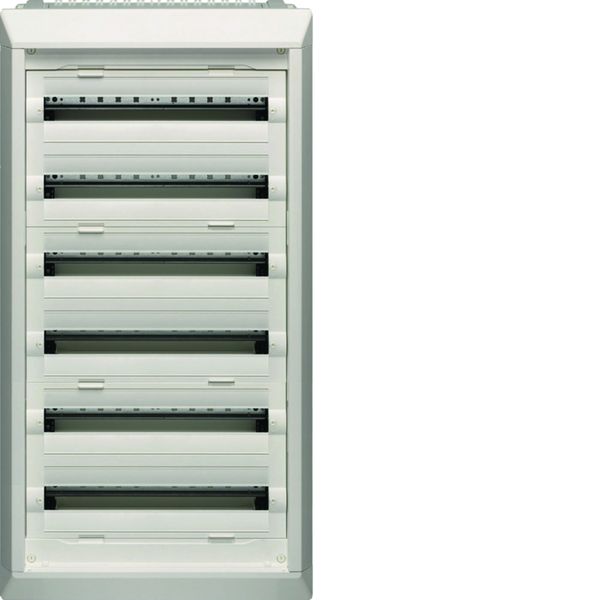 Coffret de distribution vegaD encastrée, 6 rangées 144 modules 1137x600x150mm FU62DN