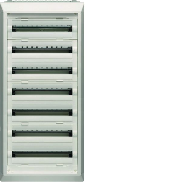 Coffret de distribution vegaD encastrée, 7 rangées 168 modules 1287x600x150mm FU72DN